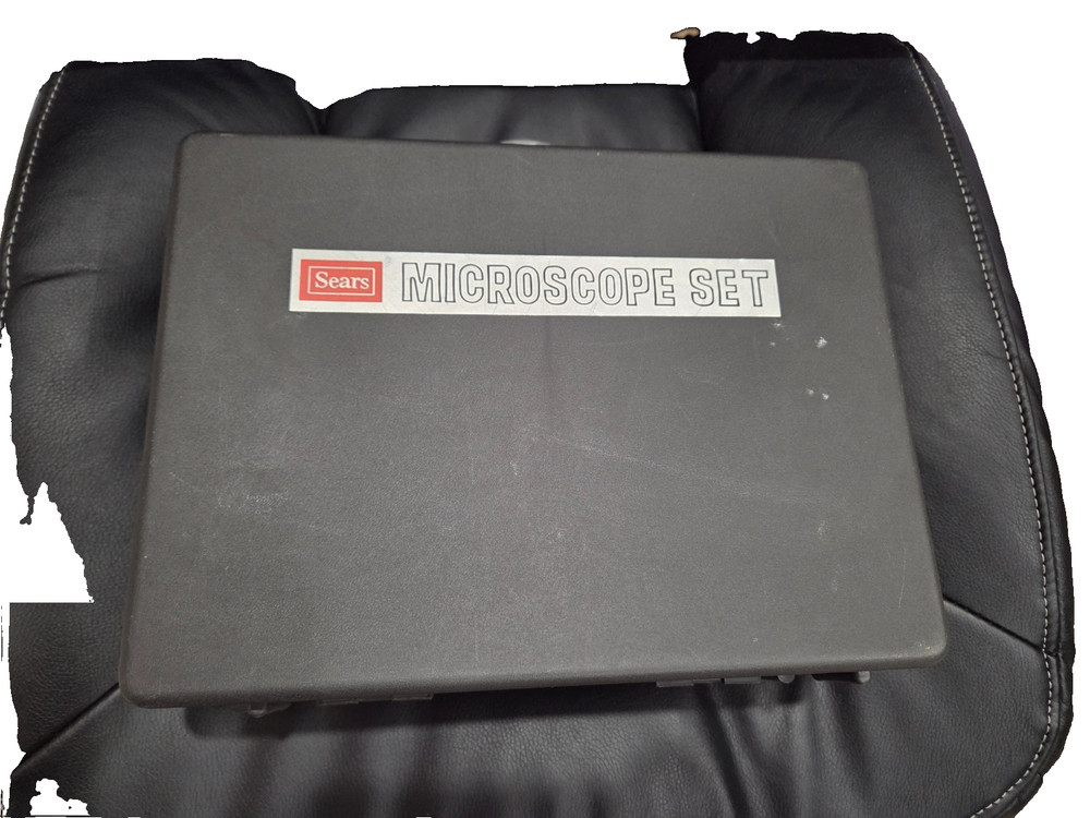 Sears Microscope Set Vintage