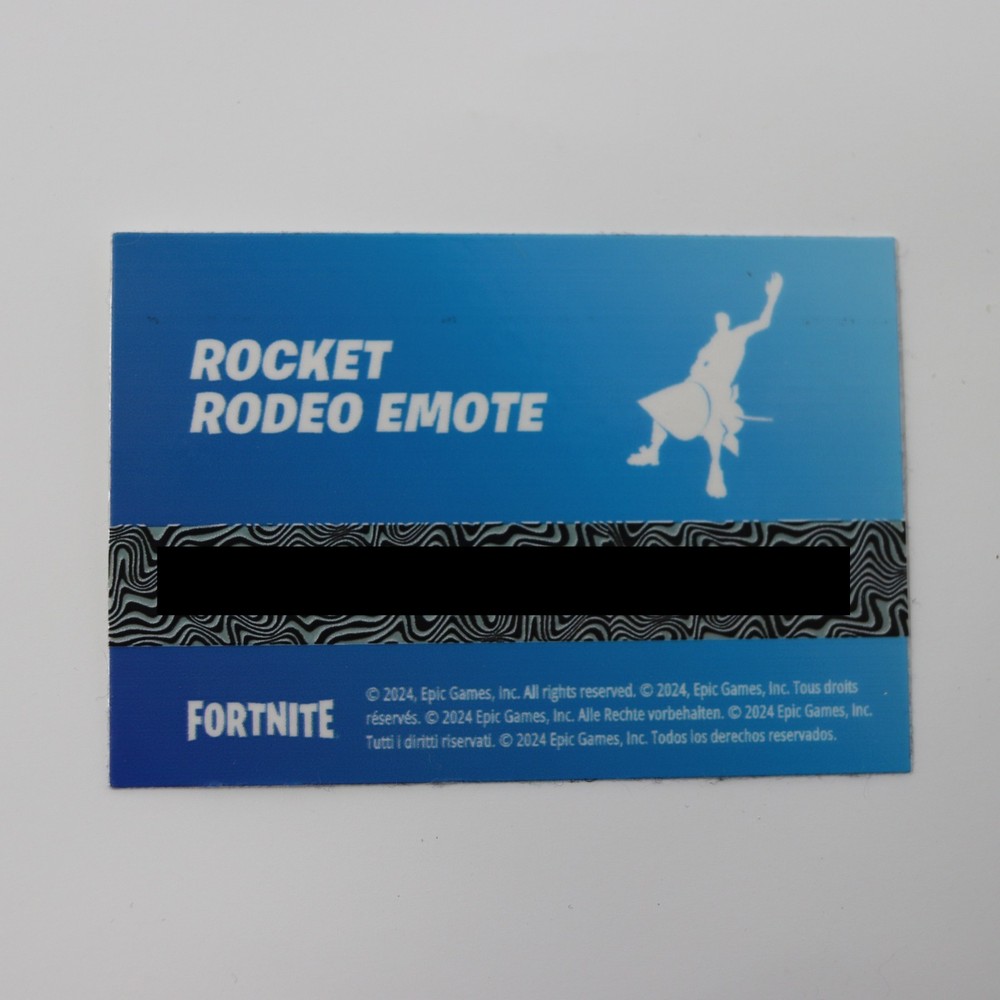 Fortnite - Rocket Rodeo Emote Code DLC Rare