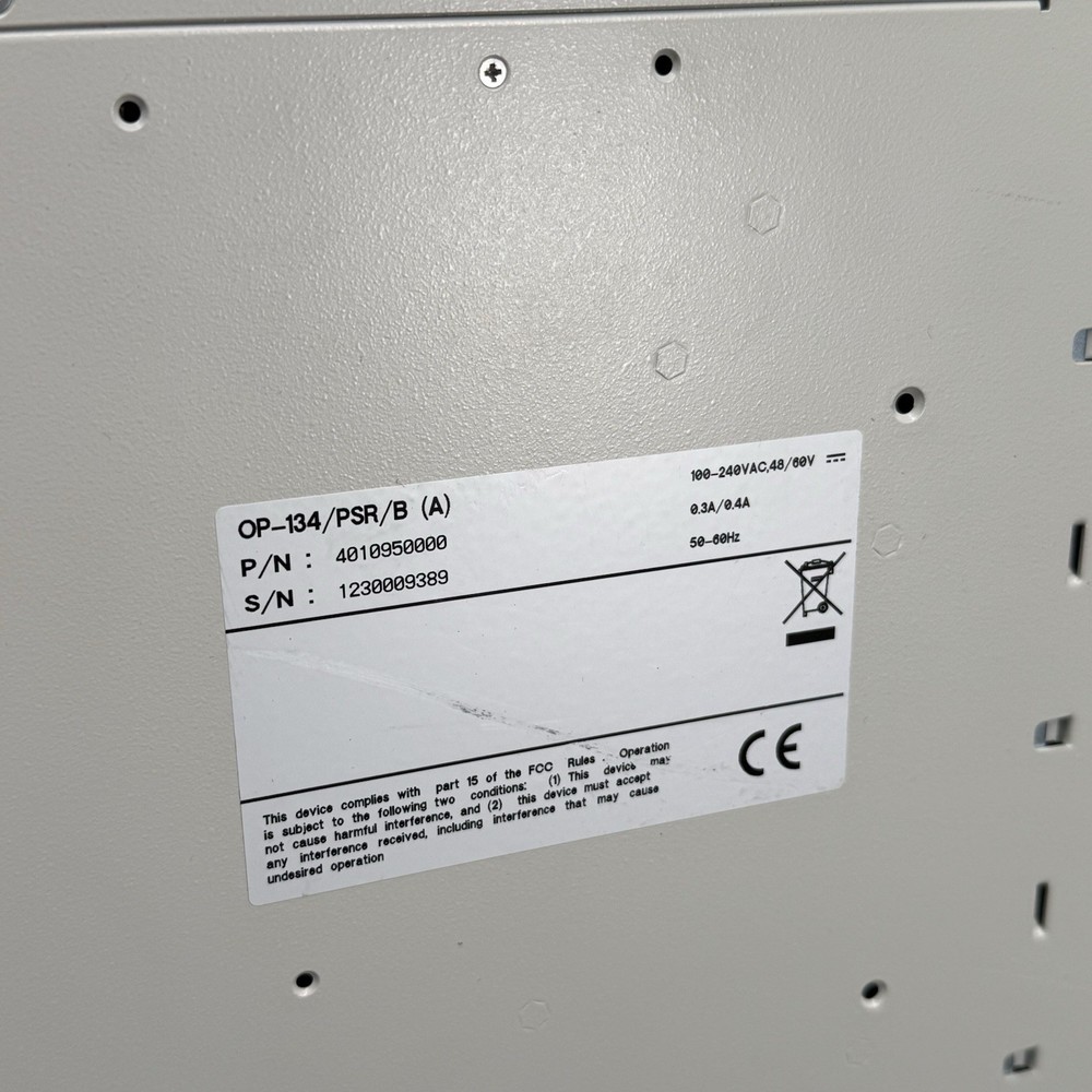 RAD Data Communications OP-134/PSR/B (A) Optimux Multiplexer – Redundant Power