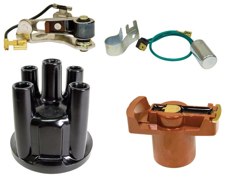 Bosch 009  Distributor points, distributor cap, condenser, rotor VW bug bus