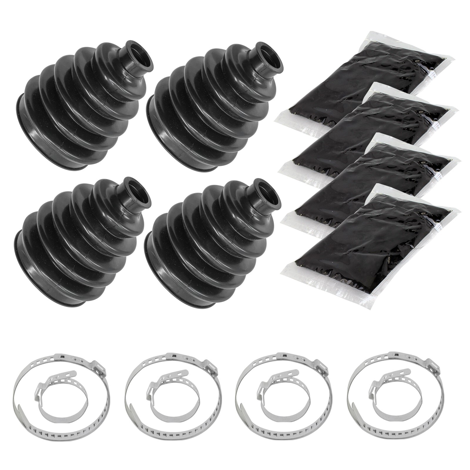 Rear Wheel Side CV Axle Boot Kit For Can-AM CanAM Maverick X3 Max 4x4 2017-2023