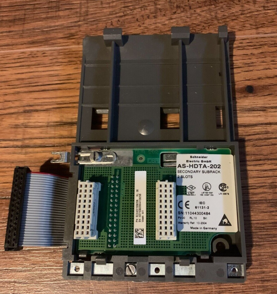 Modicon Compact PLC backplane AS-HDTA-202 Secondary sub rack
