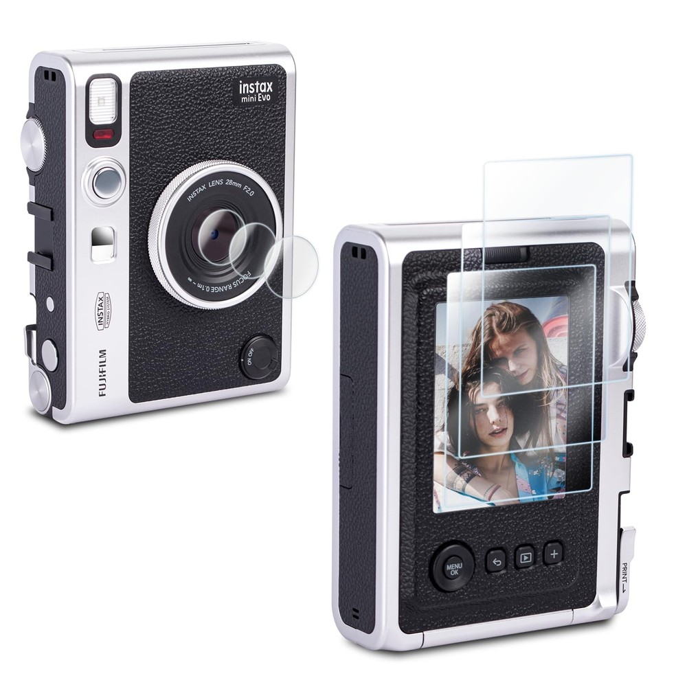 Rieibi [3+3Pack] Lens + LCD Screen Protector, & Protector