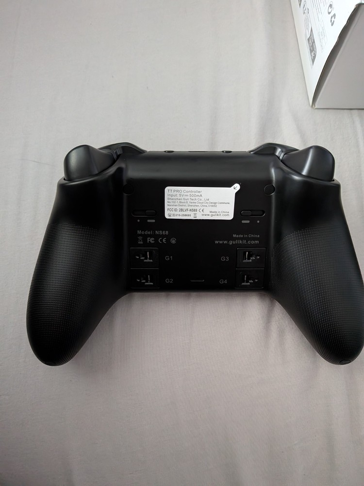 GuliKit TT PRO NS68 Wireless Controller For Switch PC Steam - NEW Open Box