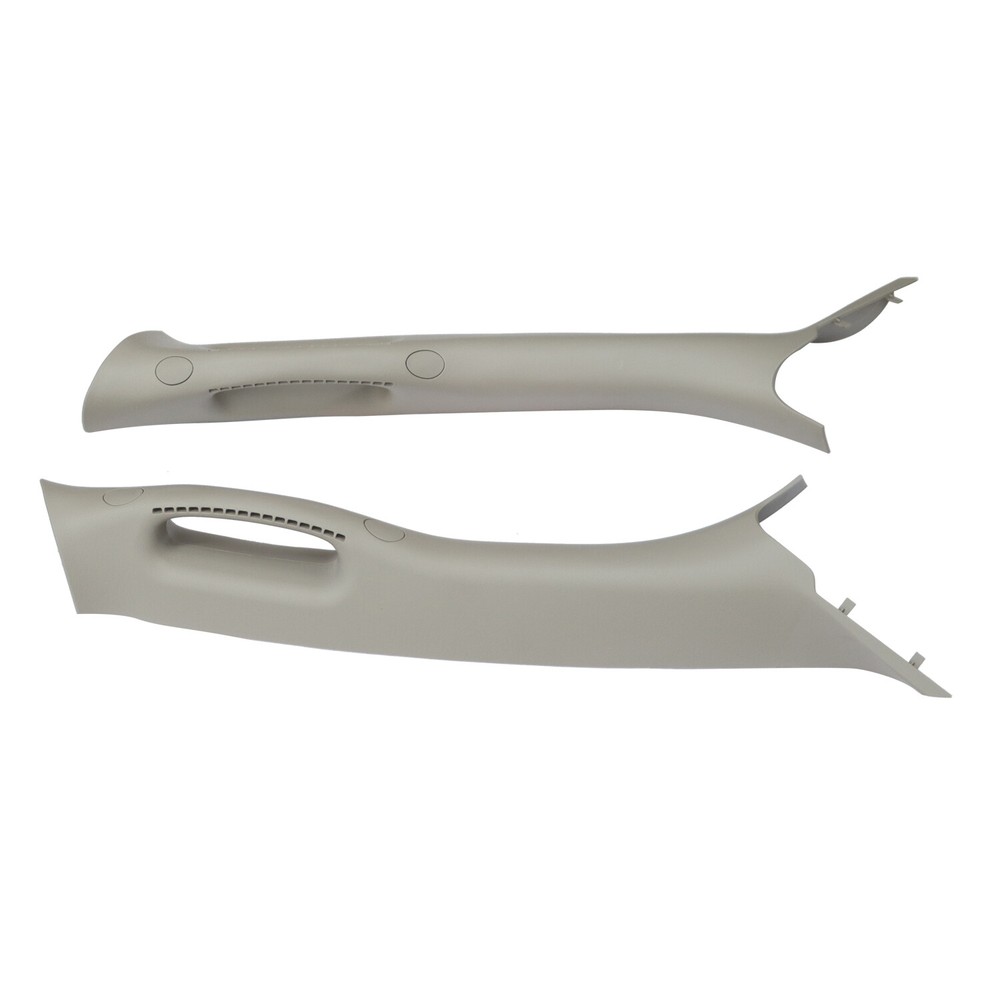 Beige Pair Pull Grab Handle A Pillar Windshield Post Trim For 02 03-10 Dodge Ram