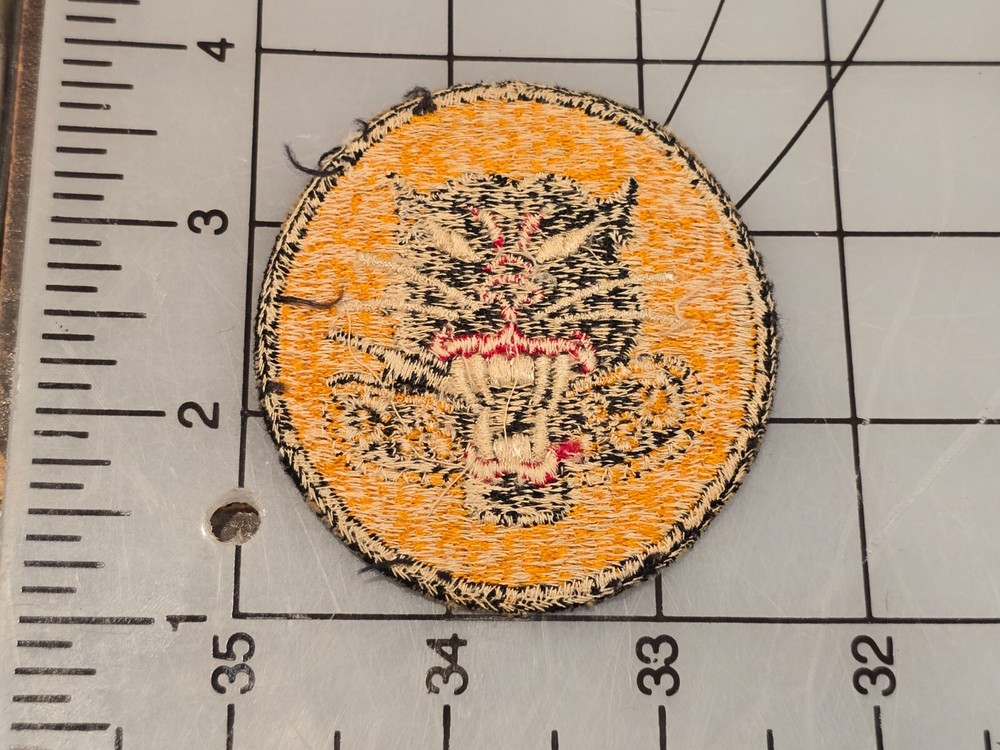 Original WW2 US Army Tank Destroyer Patch Many Wheel Version 3342