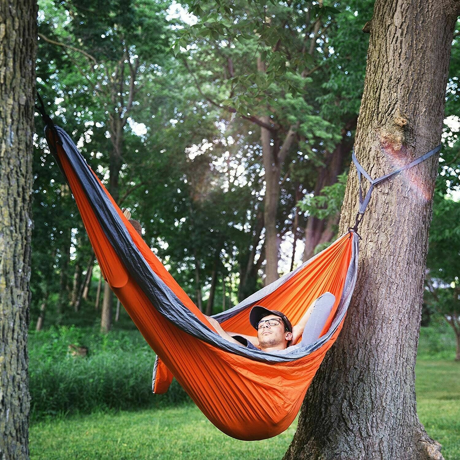 Tree Friendly Hammock Suspension Straps: Silverback Non Stretch Strap System