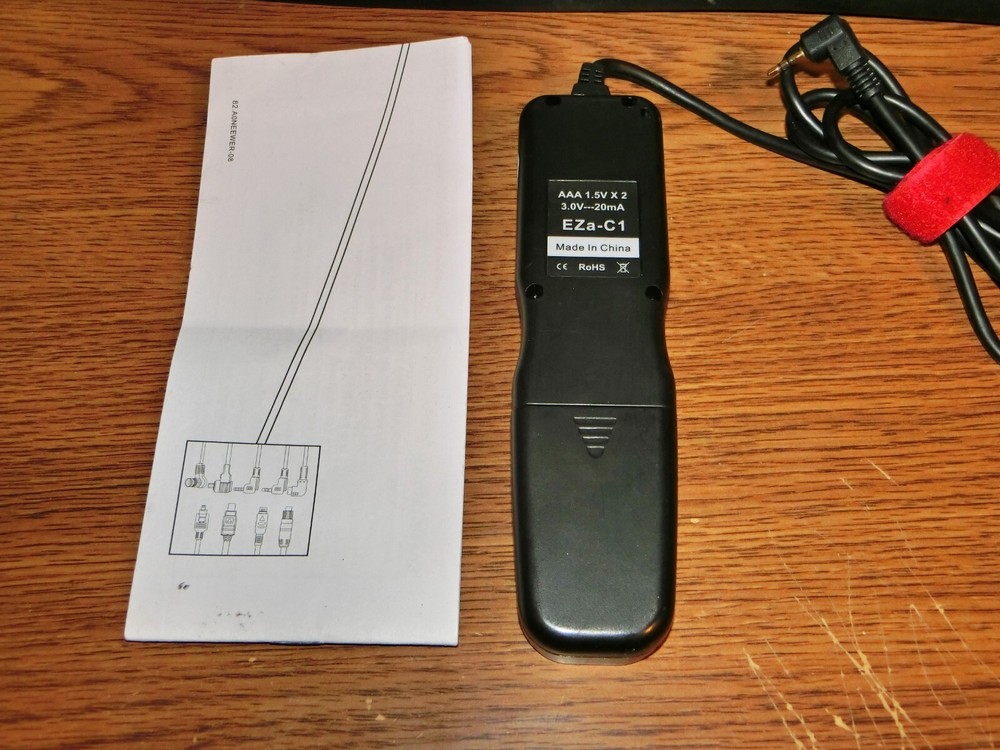 NEEWER Timer Remote Control With Cord for Canon | Shutter | Release | EZA-C1