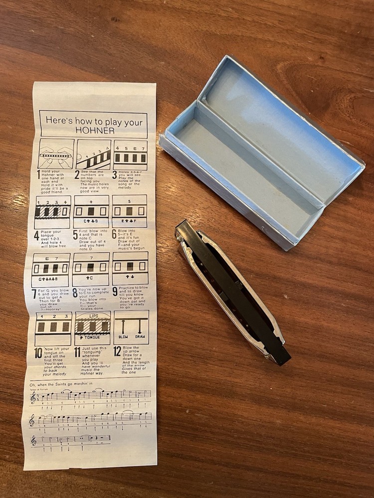 The American Ace Harmonica By Hohner