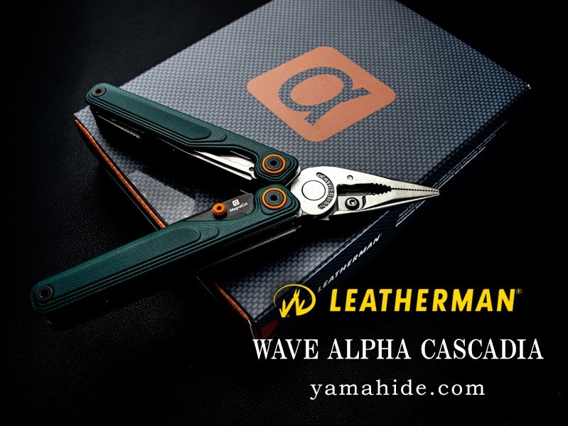 Leatherman Wave Alpha Cascadia Green Multi-Tool (WAVAL-CS)