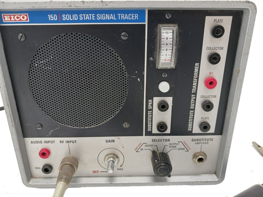 Vintage EICO 150 Solid State Signal Tracer With Probe 1970s READ DESCRIPTION