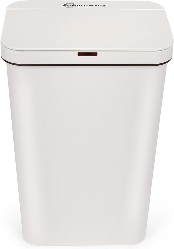 Touchless Trash Can 13 Gallon Motion Sensor Automatic Hands Free Simpli Magic