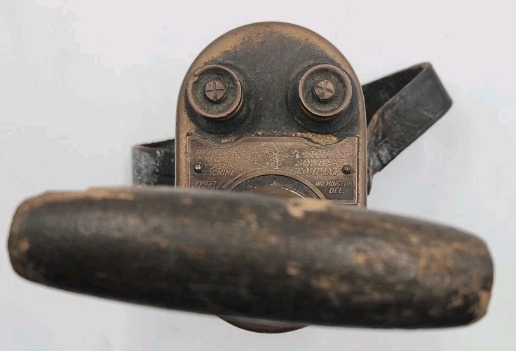 VINTAGE BRASS HERCULES 10 CAP BLASTING MACHINE DYNAMITE DETONATOR