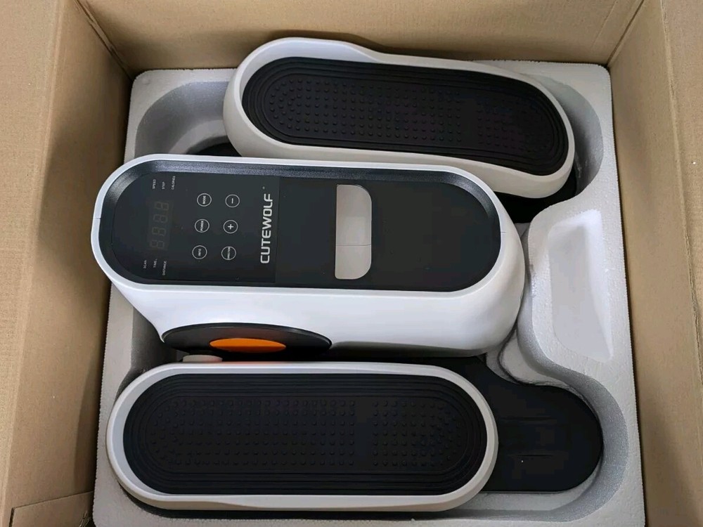 Cutewolf Under Desk Electric Elliptical Machine With Remote & LCD KMS015M