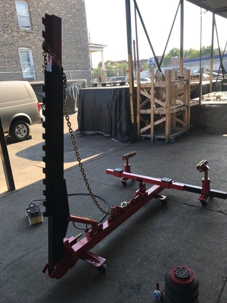 Portable Auto Body Frame Machine Puller 10,000 PSI Foot Pump FREE SHIPPING