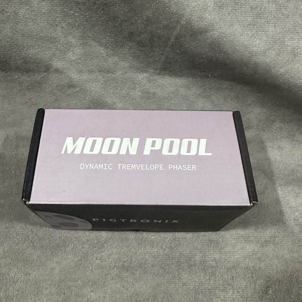 Pigtronix Moon Pool Tremvelope Phaser Effects Guitar Pedal BOX & INSERTS ONLY