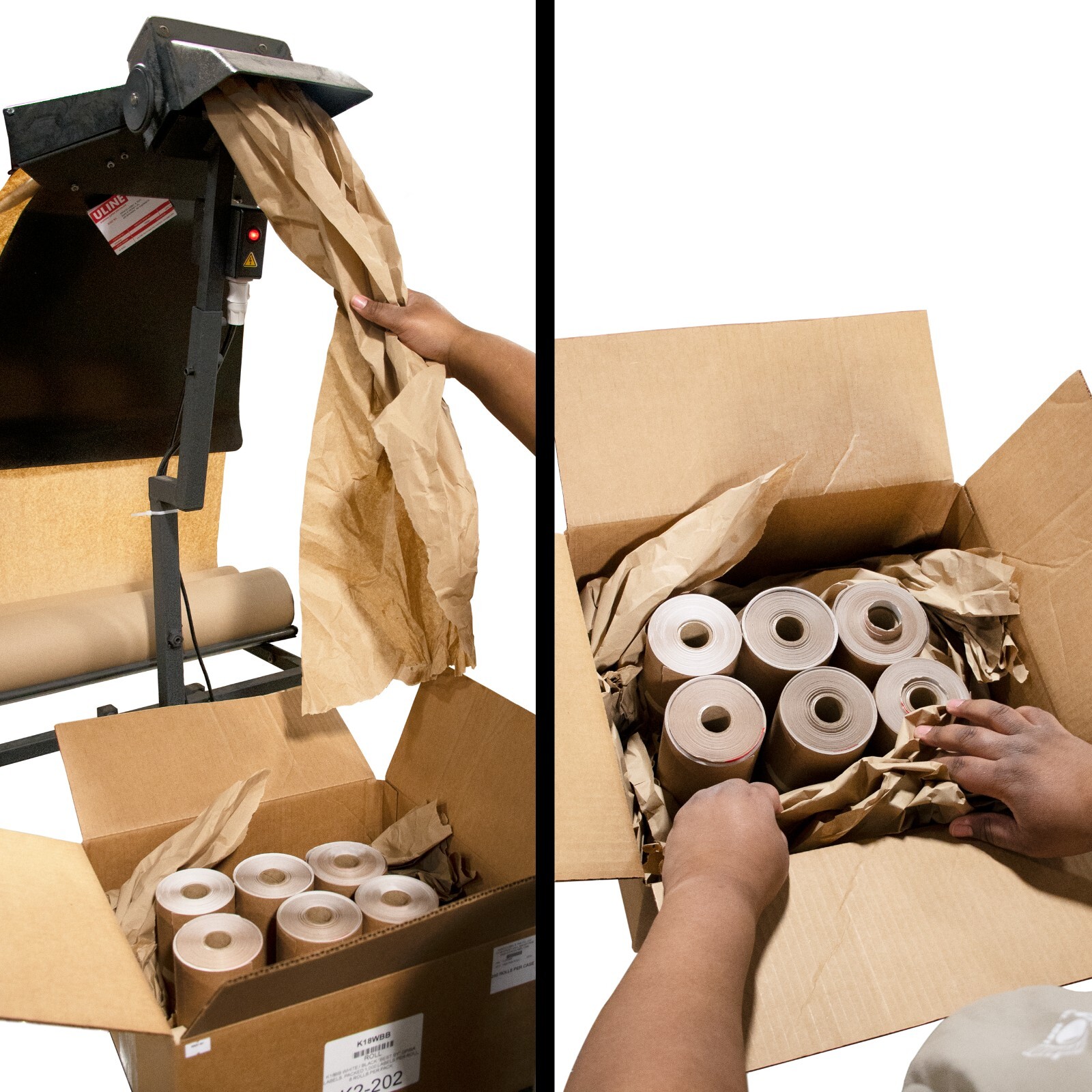 Large Brown Kraft Paper Roll - 24" In x 1200' Ft Long - Crafts, Packing Shipping