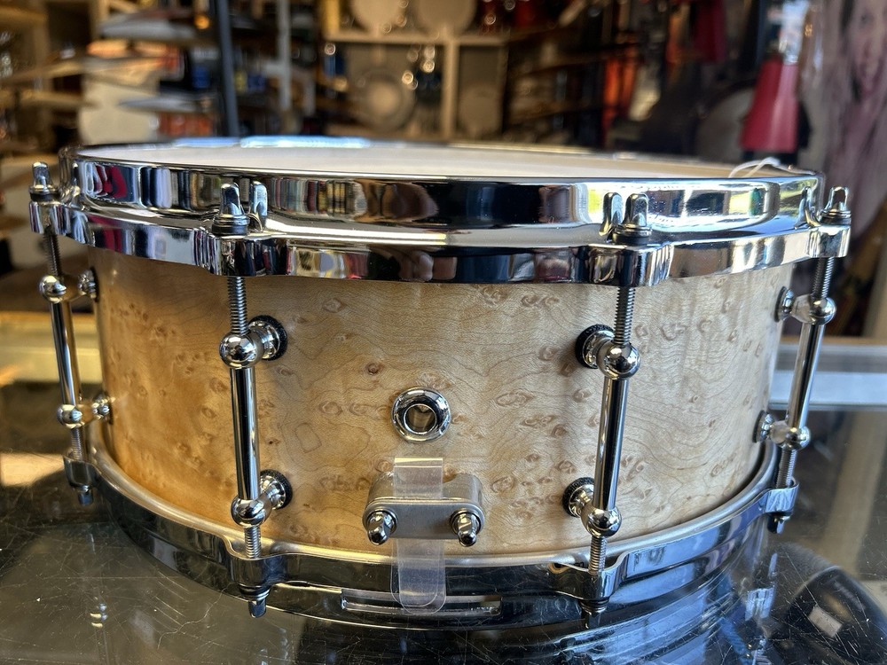 Birdseye Maple snare drum 14x5.5