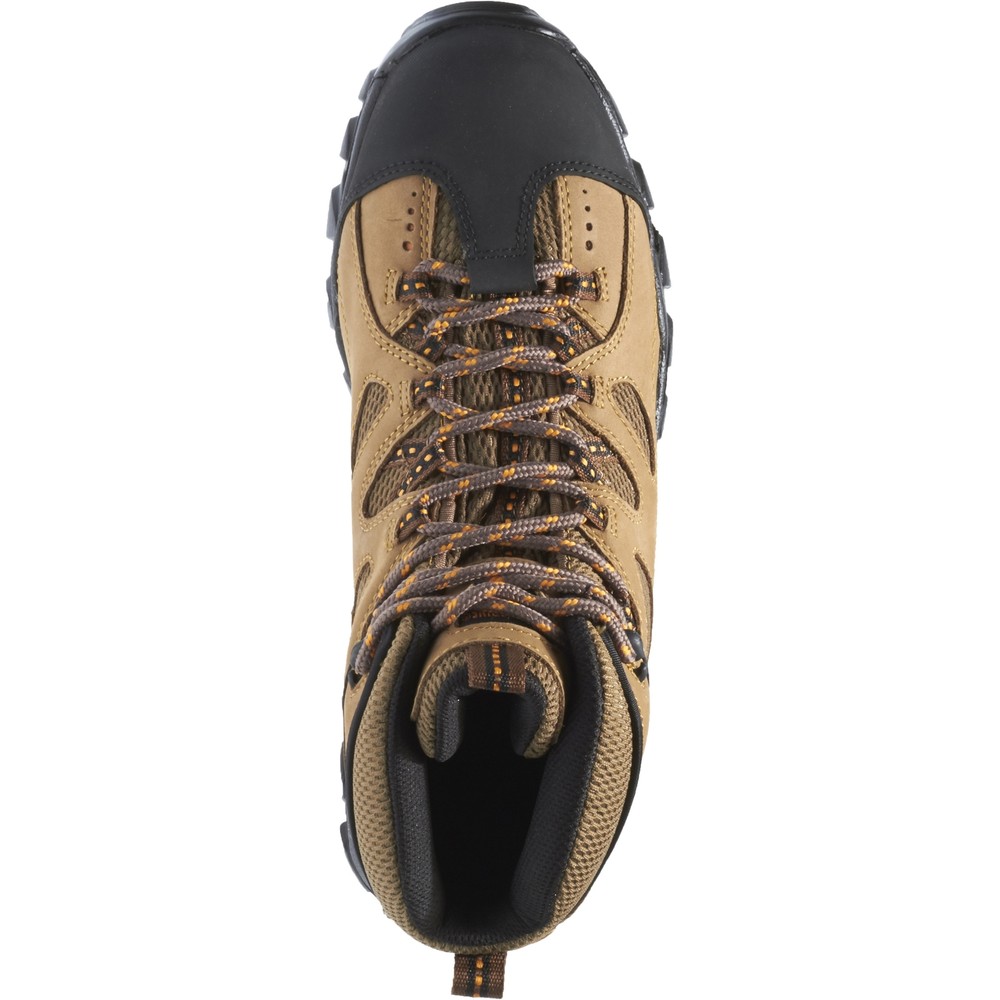 Wolverine Men Hudson Steel-Toe Work Boot Work Boots Leather