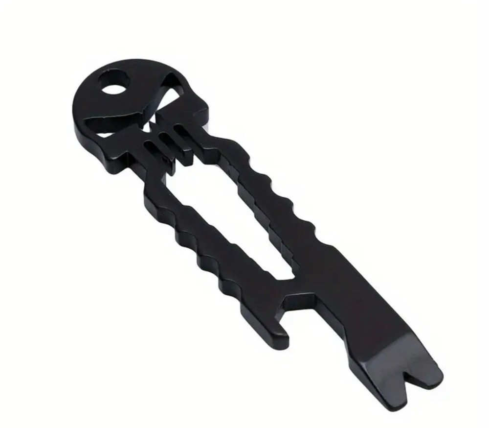 EDC-PUNISHER 6-In-1 COMPACT KEYCHAIN MULTI-TOOL