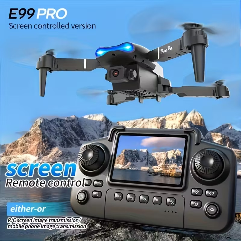 NEW Drone MAX Upgrade Edition] with 2 Batteries, Screen Control, Dual Camera