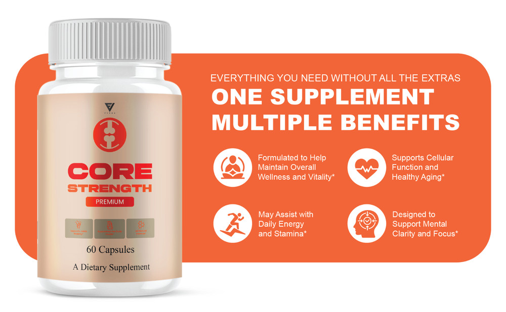 Core Strength Supplement, Core Strength Joint Capsules (60 Capsules)