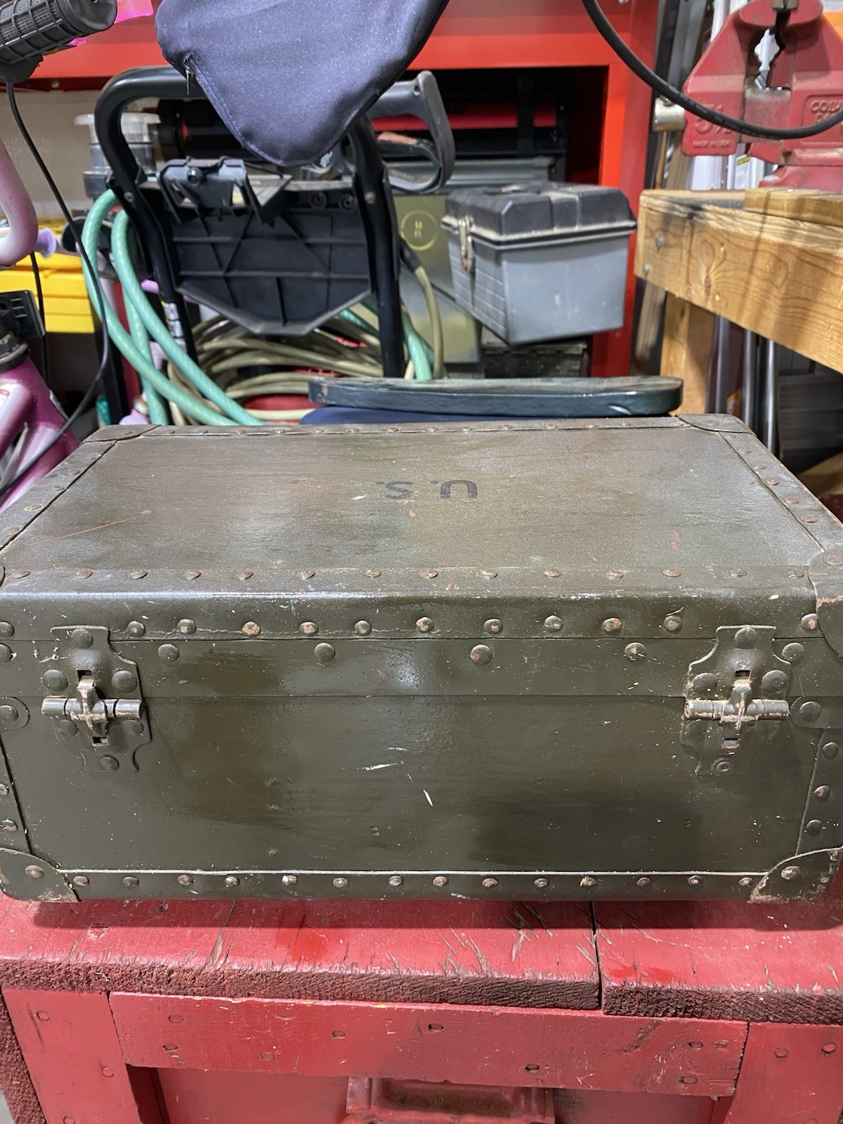 US Army Barber Kit Case NSN 3590-00-058-1837