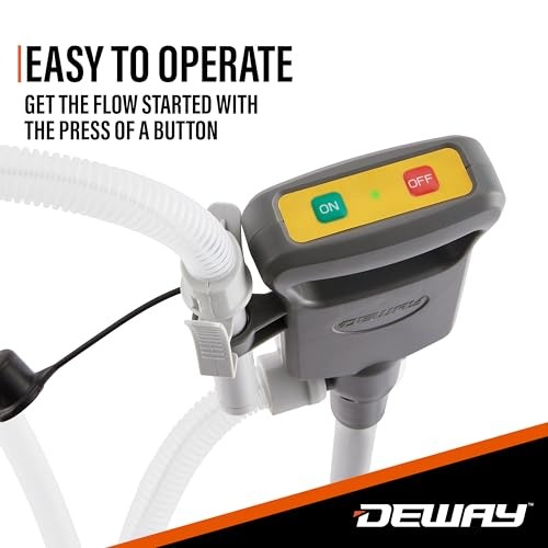 Automatic Fuel Transfer Pump with Auto-Stop and Beep, Auto-Stop w/ Beep