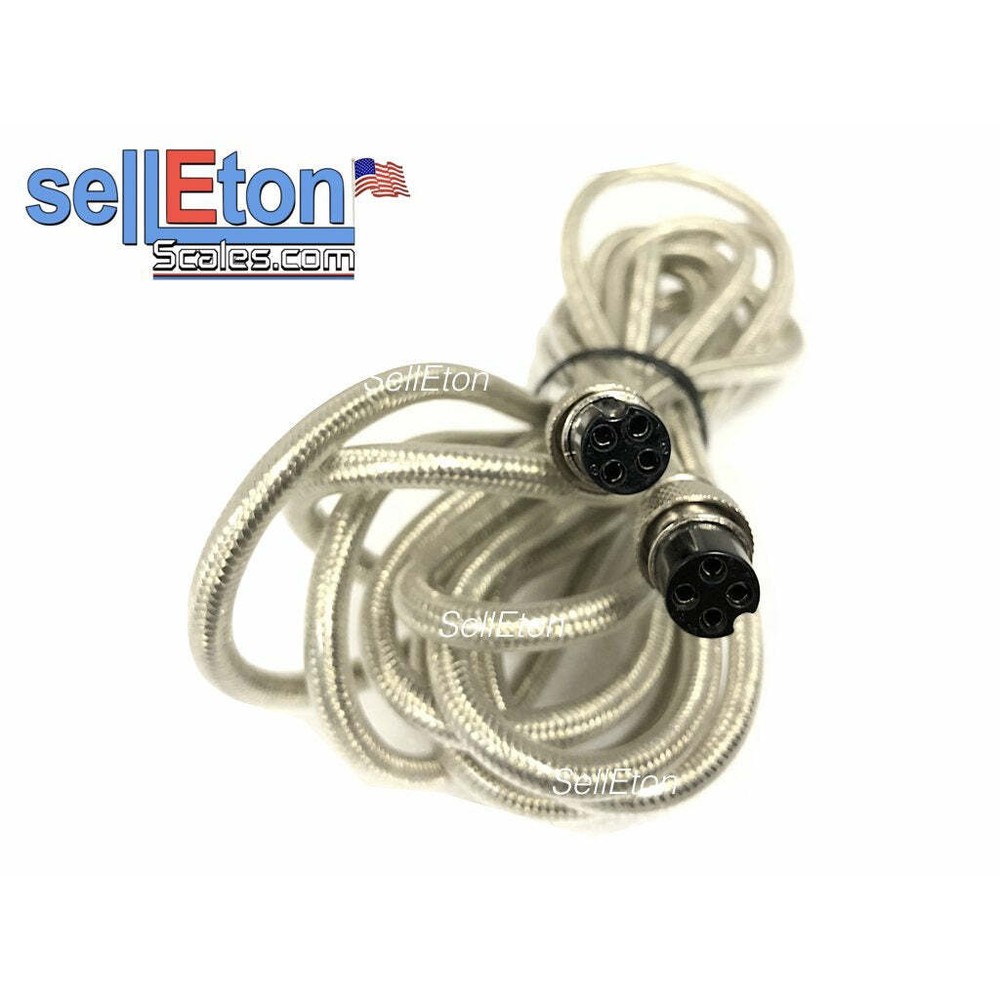4 Regular short Scale Cable with Connectors for Indicator and Floor Scale