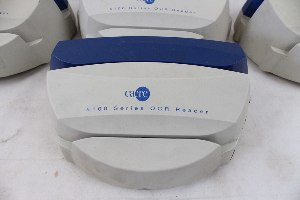 4 Used Caere Optical Character Recognition OCR Reader 5100 Series 5133A Scanner