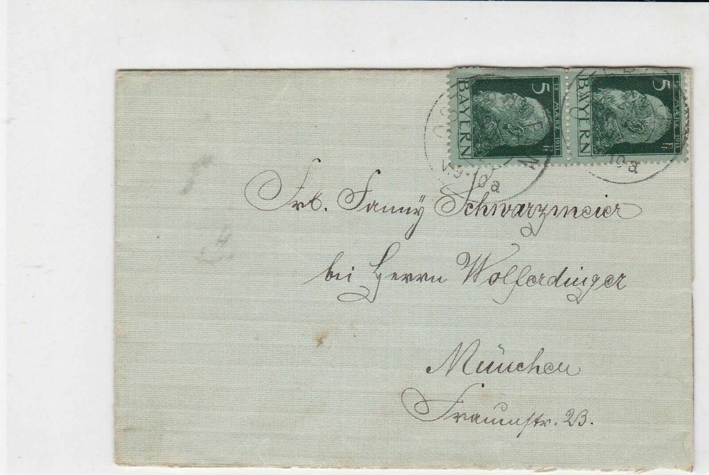germany 1911 small stamps cover ref 21052