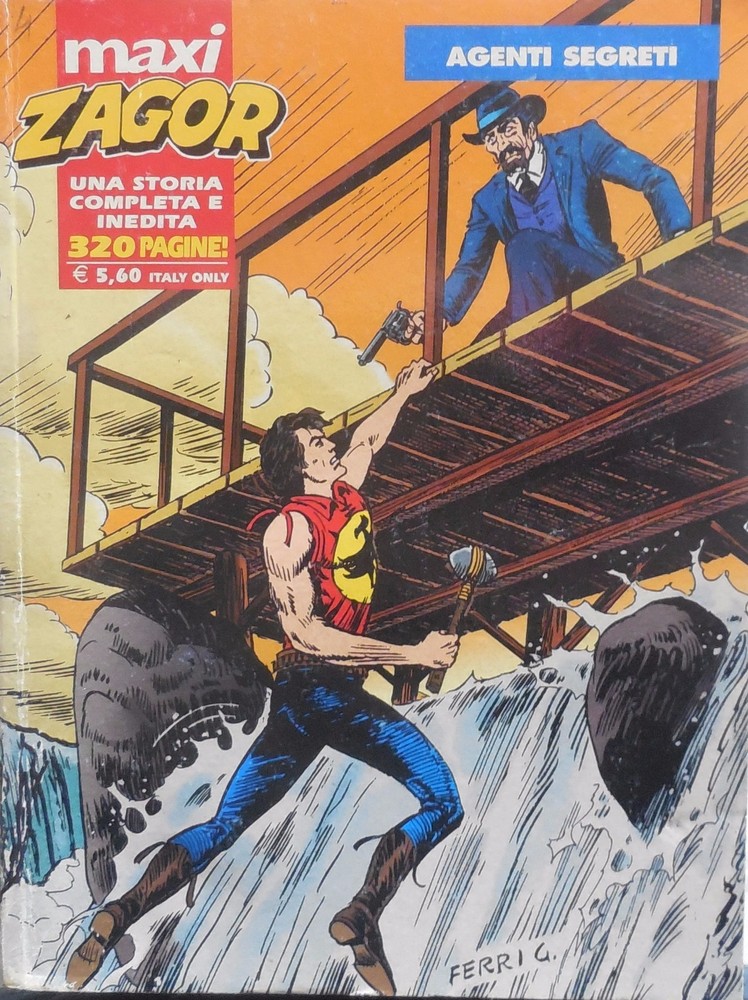 BONELLI MAXI ZAGOR N.6 good+++