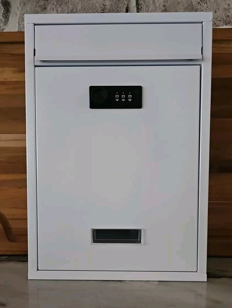 KYODOLED Locking Wall Mount Mailbox Mail Boxes Outdoor with Combination Lock