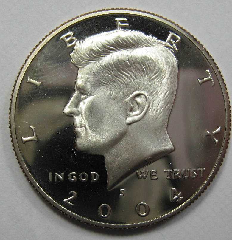 Low Mintage 2004-S Proof Kennedy Half (#38ac)