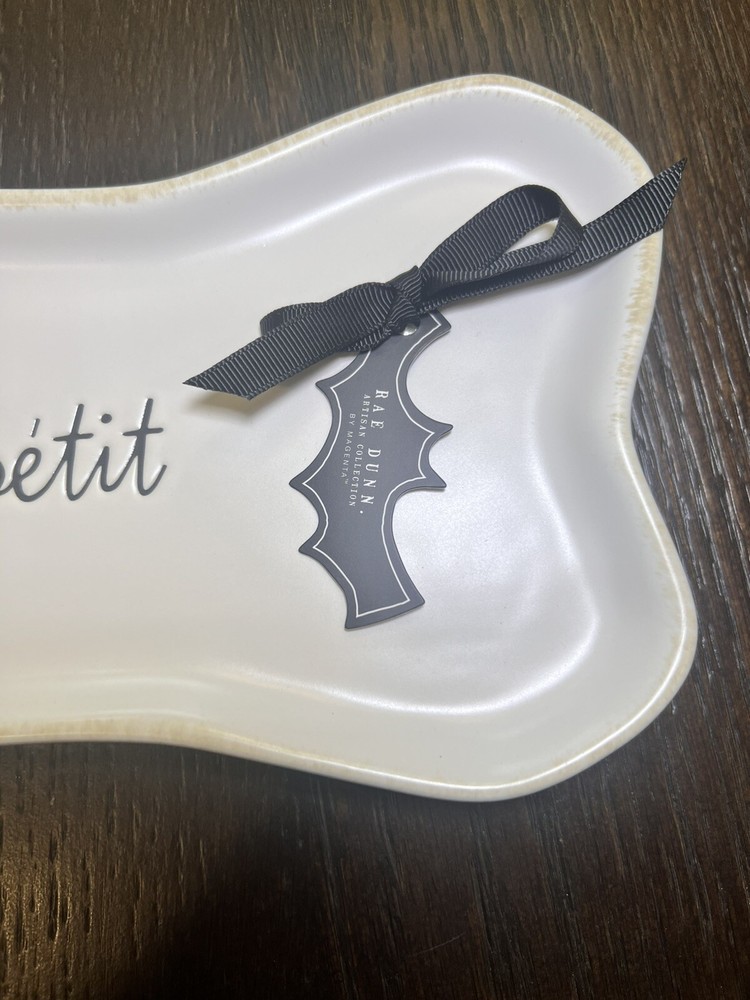 Rae Dunn Bone Appetit Bone Serving Tray