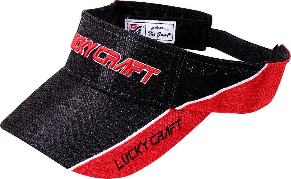 LUCKY CRAFT Sun Visor / LC Racing Cool Max - Red