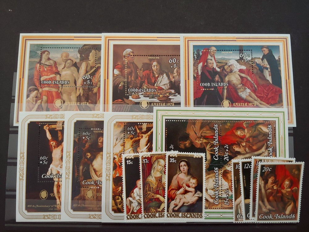 VF MNH LOT SHEETS COOK ISLANDS W145