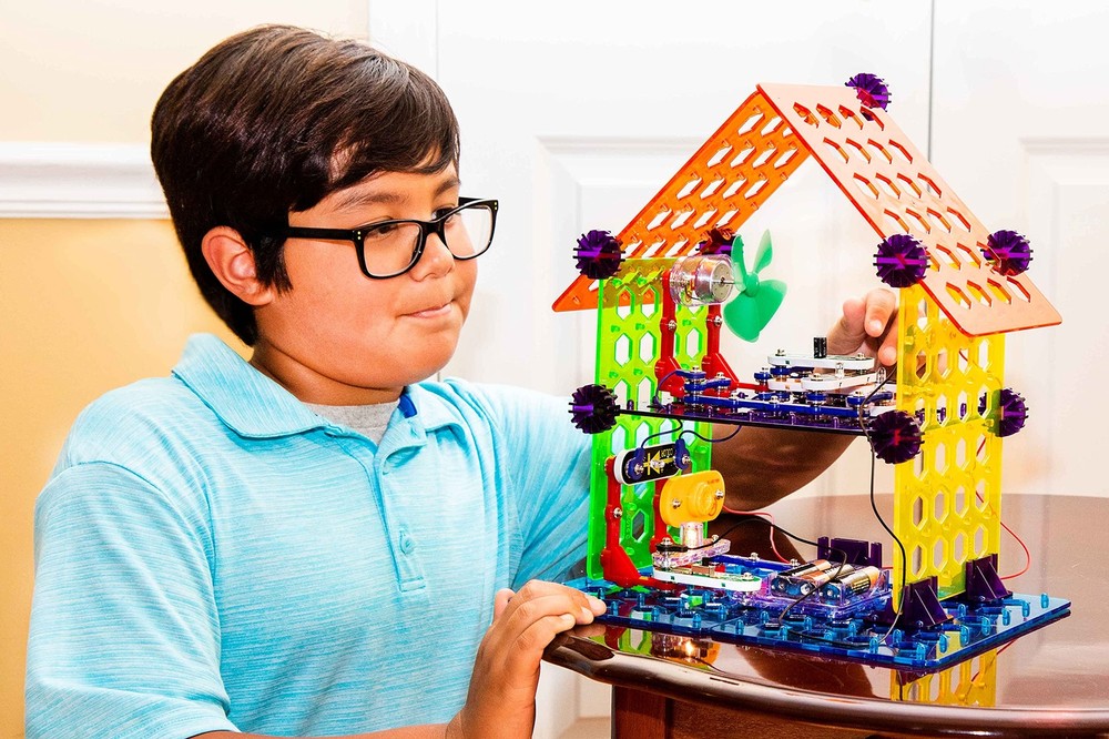 Elenco Snap Circuits My Home STEM Kit Build 34 Electric Circuit Projects