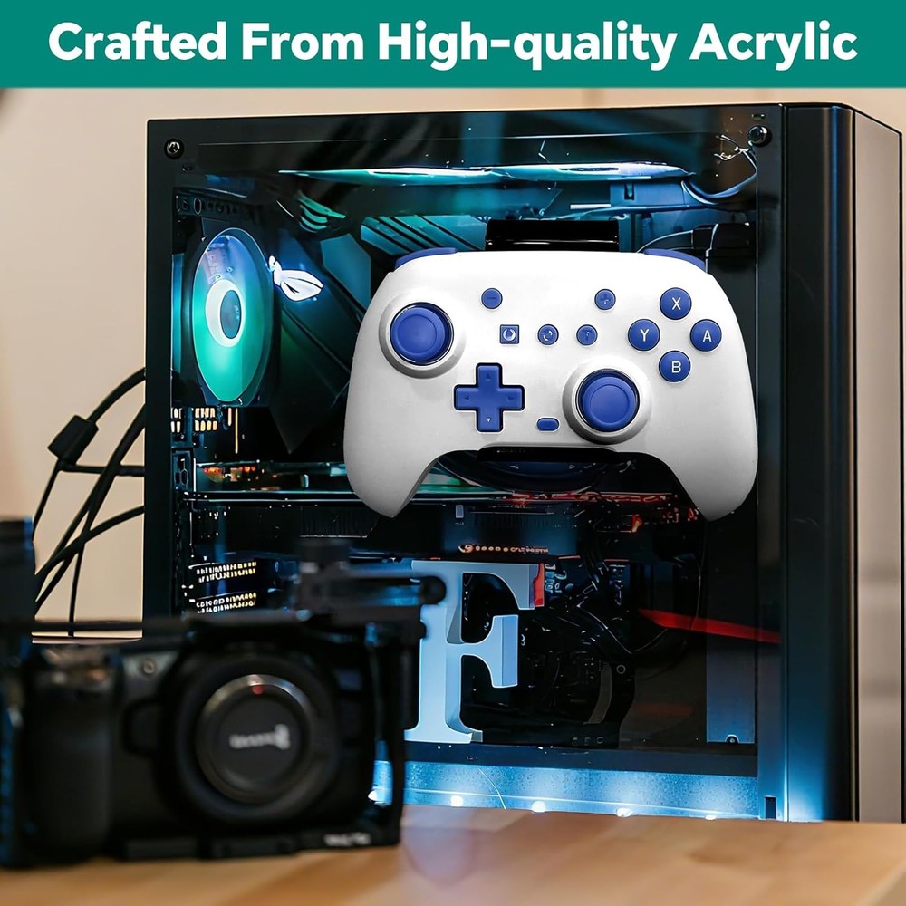 Gamer Gift Controller Headset Wall Mount Holder 2 Pack