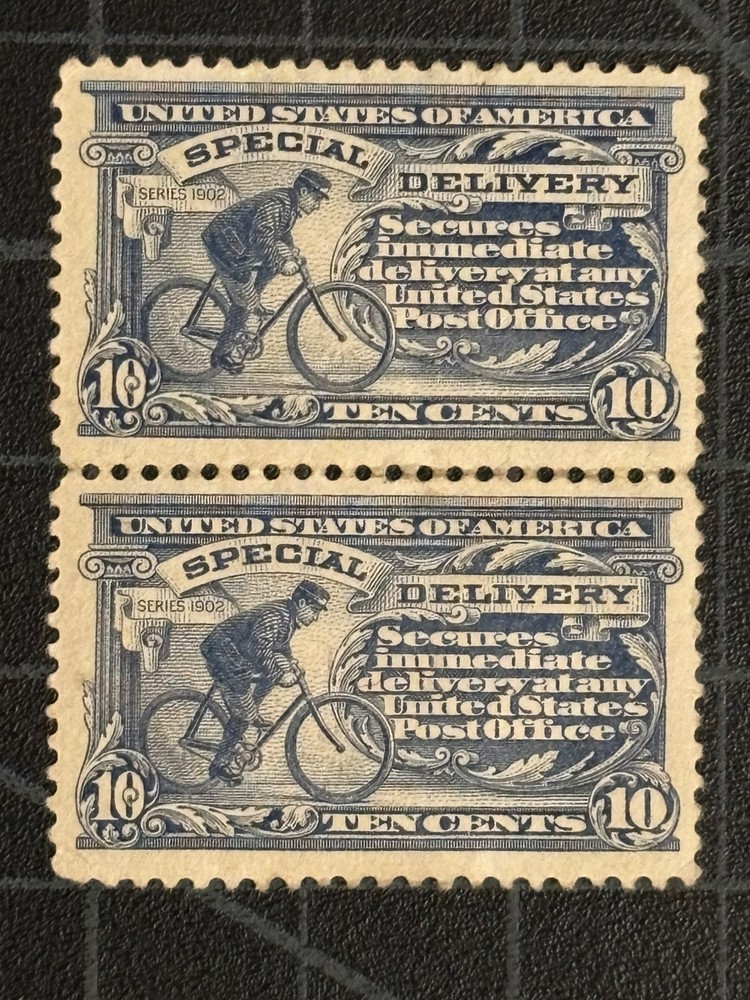 US Stamps - SC# E11 - MNH - Pair - Premium Item - SCV = $90.00