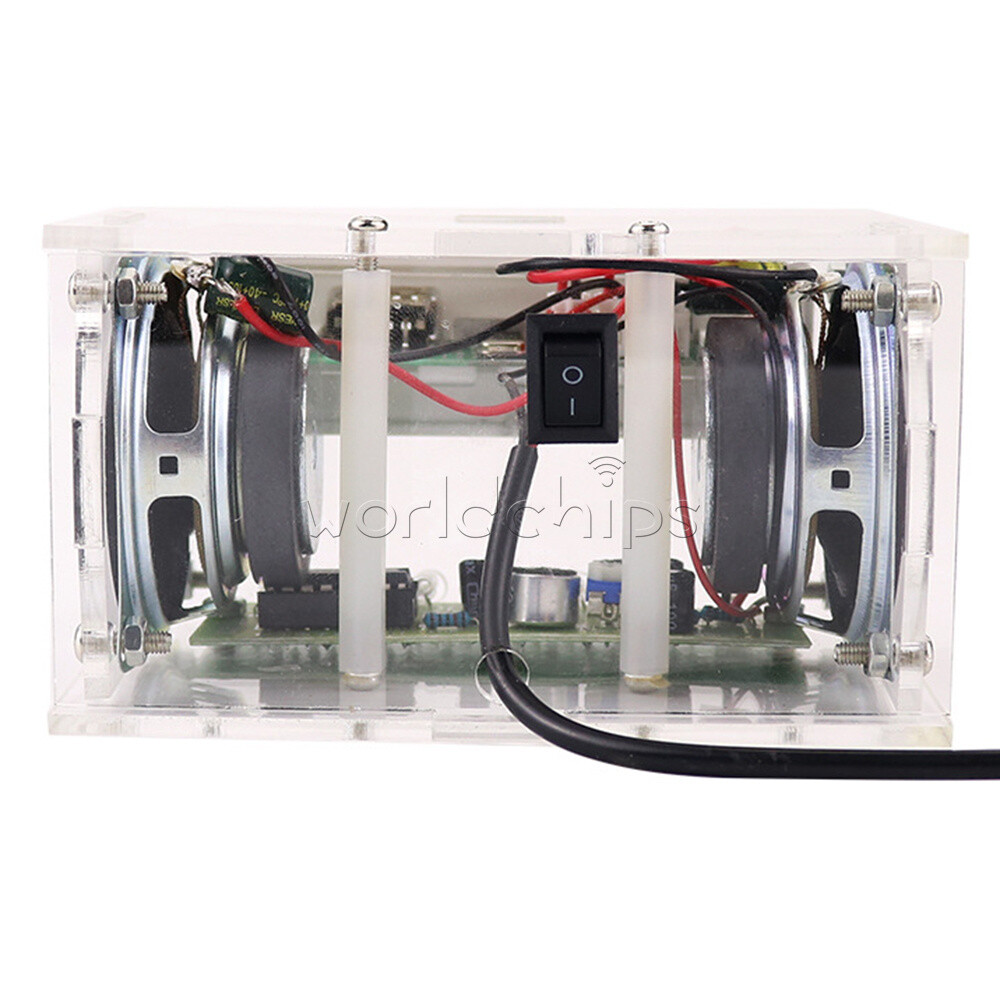 DIY Bluetooth Speaker Kits Assembly Component For Electronics Project Practice