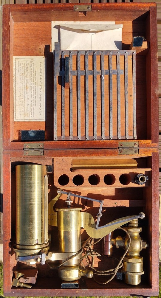 Richards Steam Engine Indicator Antique