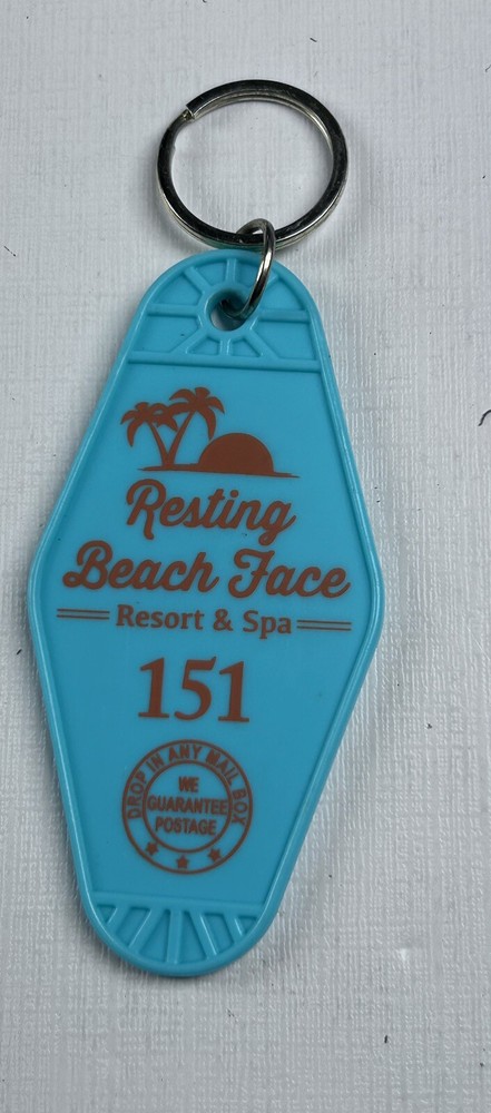 Keychain Resting Beach Face Resort And Spa