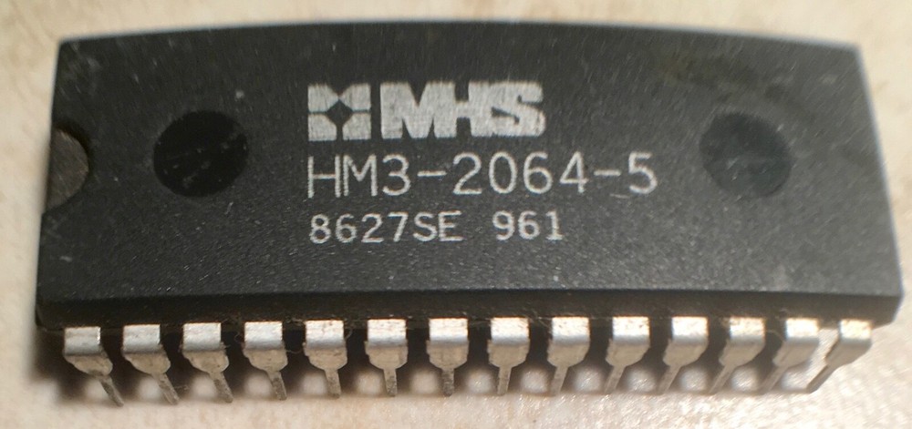 Harris HM3-2064-5 8K X 8 Static RAM
