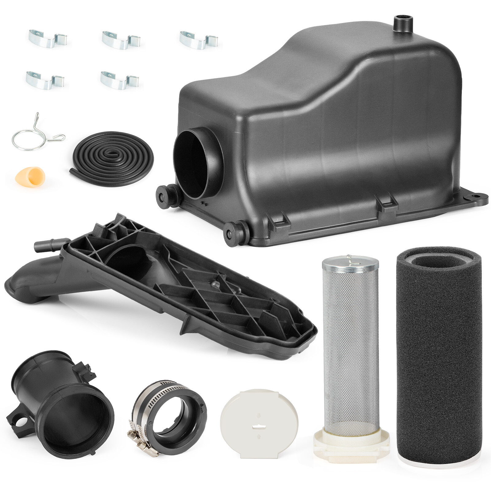 Air Filter Guide Box Cover Assembly Kit for Yamaha Grizzly 660 2002 2003 2004-08