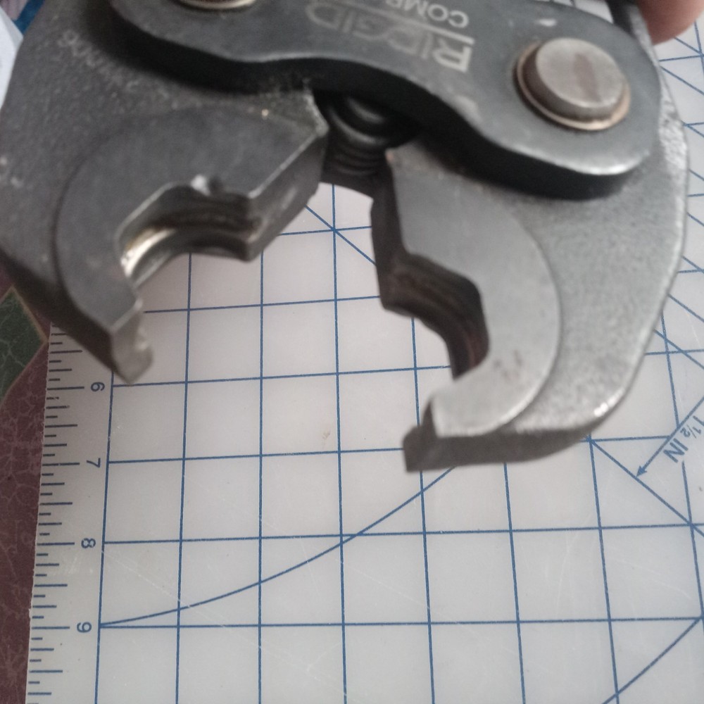 RIGID Pro Press 1/2" jaws