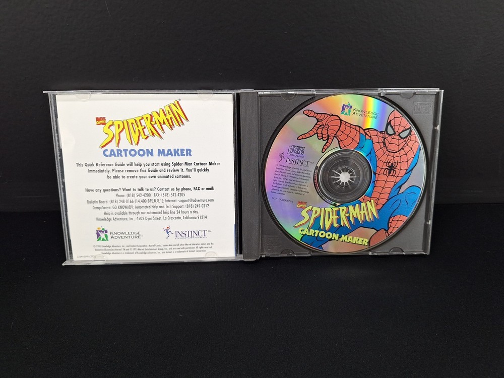 Spider-Man Cartoon Maker CD-ROM – 6 June 1995