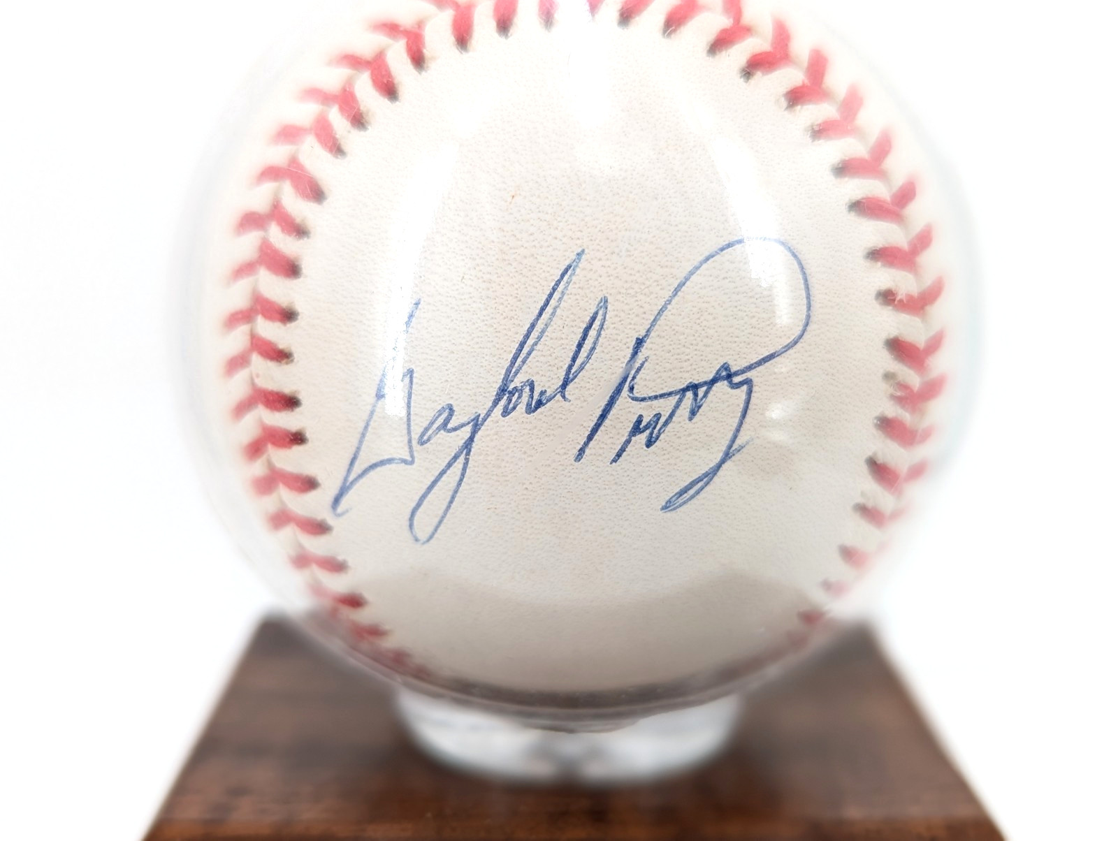 Vintage Multi-Signed HOF Baseball: Gaylord Perry Rod Carew Fergie Jenkins