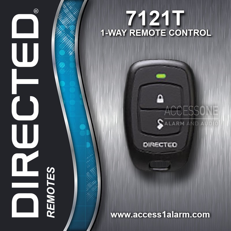 Directed 7121T 1-Way 2-Button Replacement Remote Control For The Directed 3121T