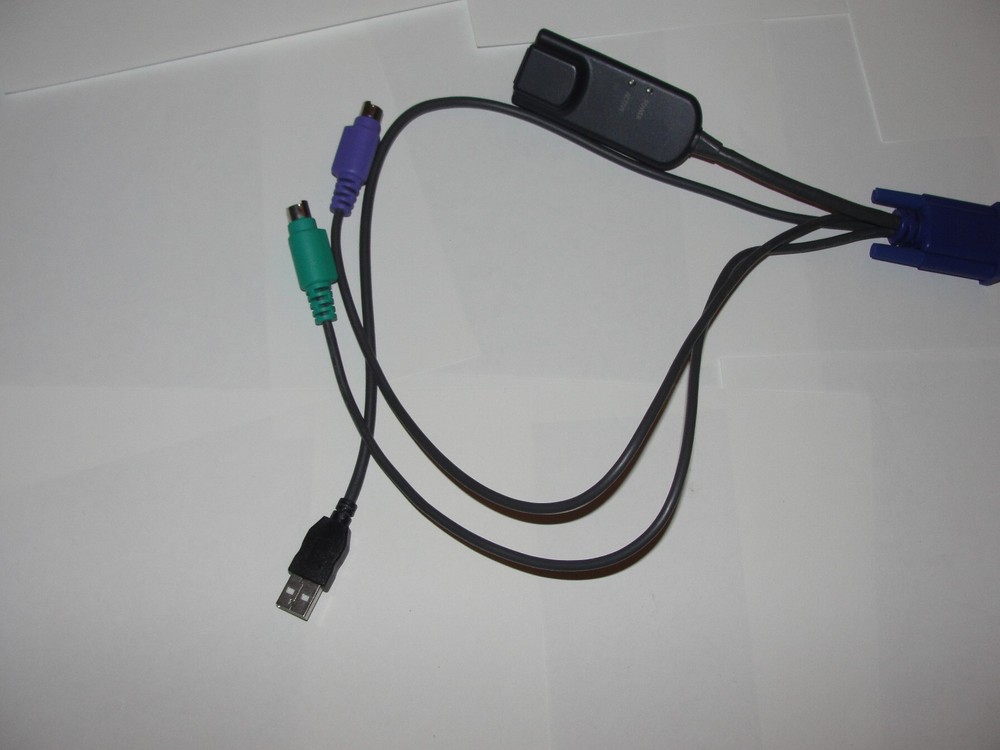 Avocent DSAVIQ-PS2M 520-438-501 USB PS2 KVM Server Cable Adapter Module